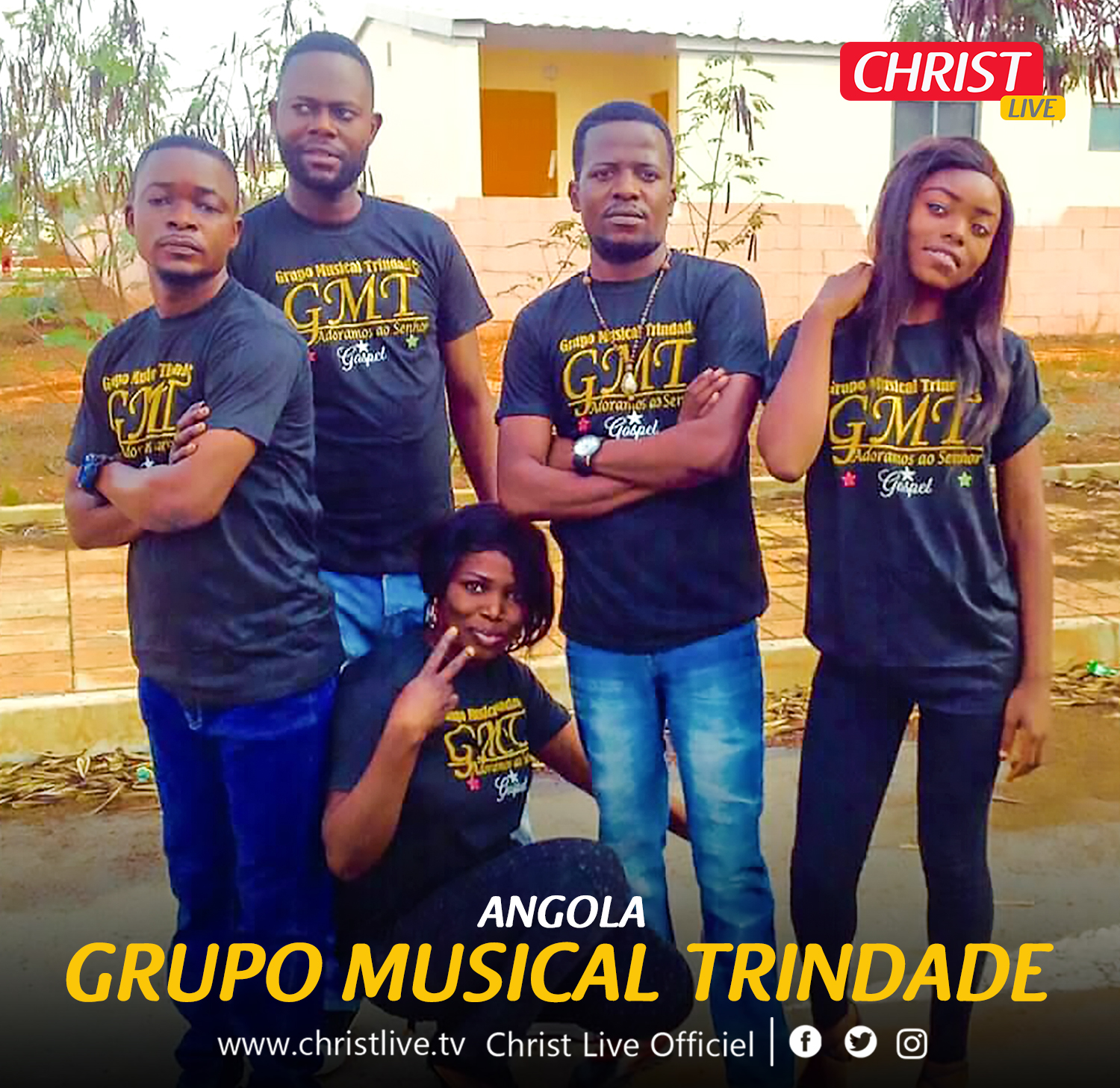 Grupo Musical Trindade, l’étoile montante du Gospel Angolais.  